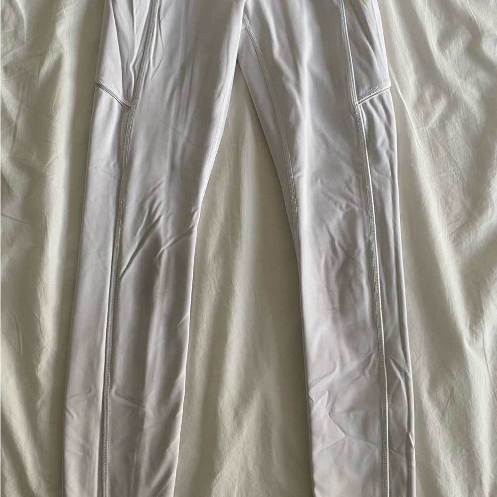 LULULEMON White Athletic Leggings